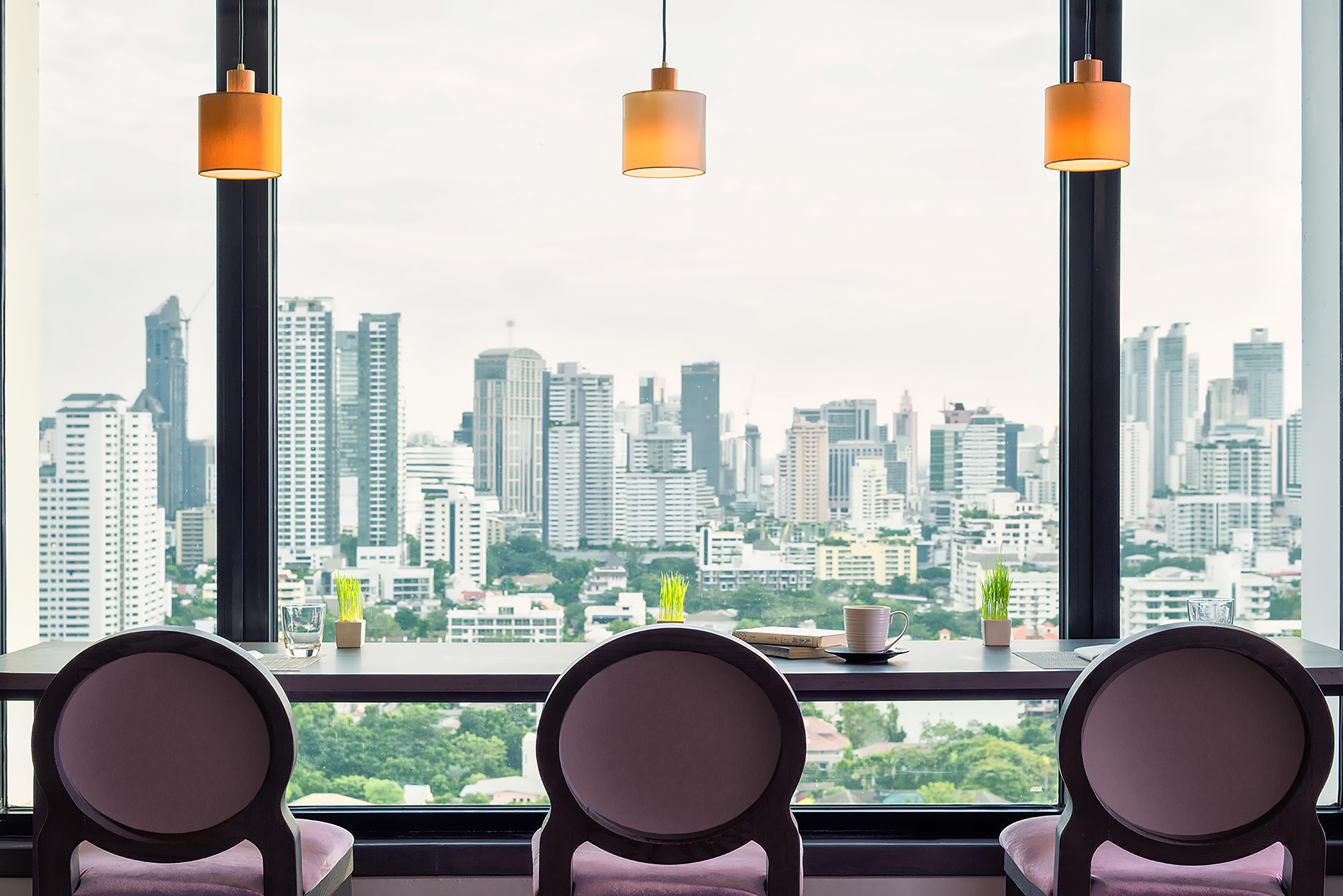 Avani Atrium Bangkok Hotel - SHA Extra Plus Certified Exterior foto View from the 39th floor